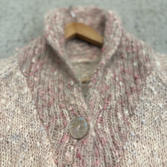 Angora Wool Cowichan style very very oversized XL Angora vintage handmade GUC - Picture 15 of 17